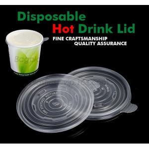 Buy cheap PLA compostable lids, BPI certificated compostable coffee cup lid made in China, Coffee cup with CPLA lid from wholesalers