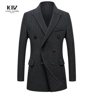 Buy cheap LCBZ Custom Winter Over Jacket Men's Plus Size Parkas and Long Coats for Cold Weather from wholesalers