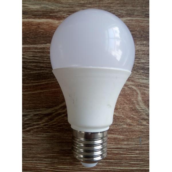 Buy cheap LED A60 bulb 8w BULB mostly used in house office plastic cover aluminum 30000 hours 2 years warranty Ra80 600 lumen from wholesalers