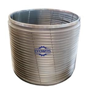 Buy cheap Stainless Steel Slotted Pressure Screen Basket For Paper Mill from wholesalers