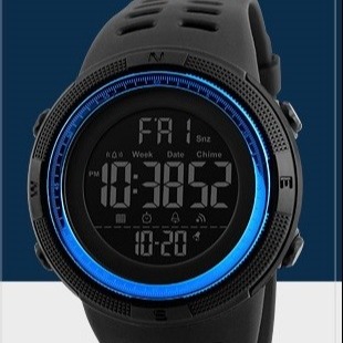 Quality Water Resistant 3ATM All Plastic Quartz Watch 48mm Lcd Quartz Watch for sale
