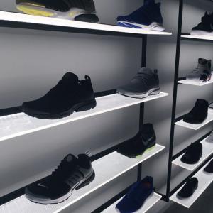 Lit Acrylic Shelf For Shoe Shop