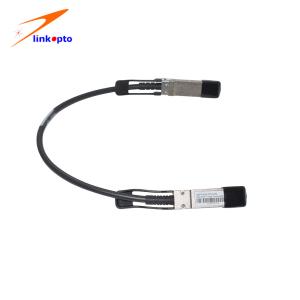 Buy cheap 0.02W  QSFP+ To 4SFP+ 3M DAC Passive Copper Cable from wholesalers
