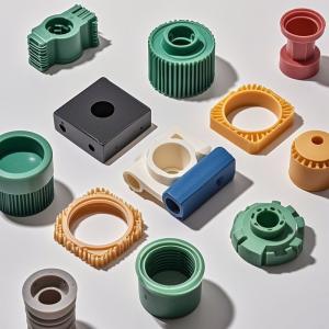 Tapping Bushing Surface Treatment Custom CNC Plastic Parts With Smooth Surface
