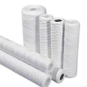 Printing Shops 2.5" 1um PP String Wound Water Filter Cartridges for Water