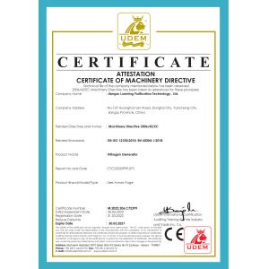 Jiangsu Luoming Purification Technology Co., Ltd. Certifications