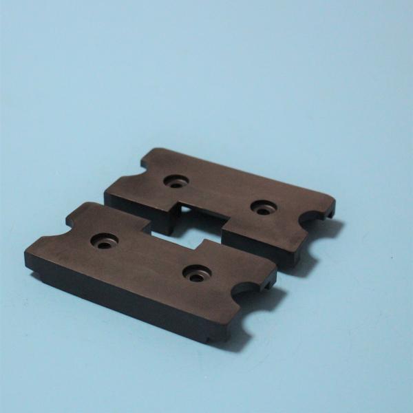 Bruckner Textile Machinery Components Sliding Pad Carbon Peek Material Black