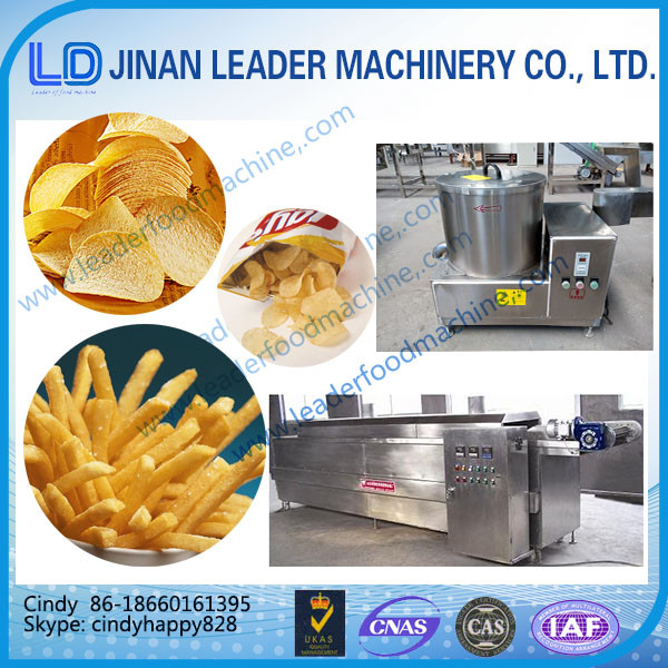 Quality small scale fried potato chips making machine automatic frying machine for sale