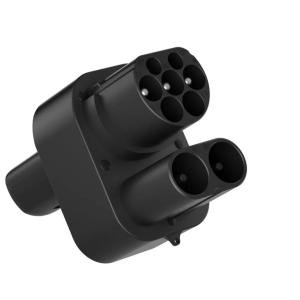 Buy cheap CCS2 To Tesla Adapter DC Fast Charger EV Adapter CCS2 EV converter DC EV charging Adapter 250A For Tesla from wholesalers