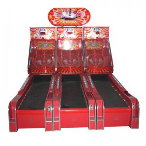 Buy cheap Children size bowling game 3 lines kids fun indoor playground redemption game machine product