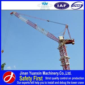10t yuanxin luffing jib tower crane for construction