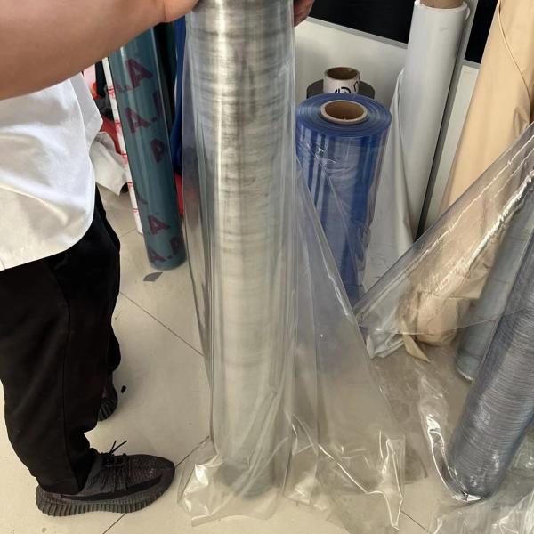 Quality Flexible Plastic Transparent PVC Film Waterproof Good Printability for sale