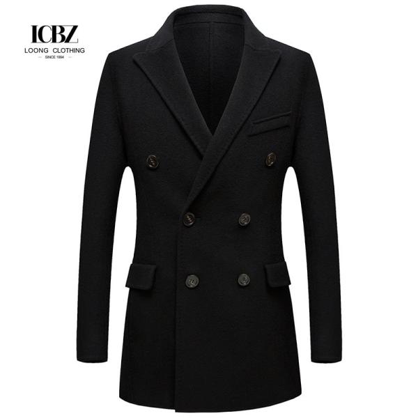 Buy cheap LCBZ Custom Winter Over Jacket Men's Plus Size Parkas and Long Coats for Cold Weather from wholesalers