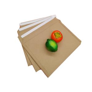 Biodegradable 6x6 Inch Rigid Mailer Envelopes With Easy Tear Lips