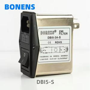 Buy cheap DBI5-S EMI Filter With Dual Fuse And Switch For Bulk Purchases And Low Minimum Order from wholesalers