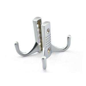 Buy cheap Solid Gold Cloth Hanging Cap Hooks , Zinc Alloy Silver Decorative Wall Mounted Back Holders from wholesalers