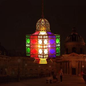 Hotel Living Room DIY Modern Copper Lamp With Switch Control