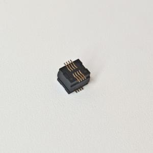 Buy cheap Double Slot 0.8 Pitch btb Board-to-Board Connector 8Pin Male Female Block Combined Height 4.0mmH SMD Terminal PCBA from wholesalers