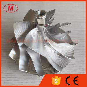 Buy cheap S400 76.20/105.84mm 6+6 blades Point Milling_Inverse Curve, Performance Design Bullet Head turbo billet compressor wheel from wholesalers