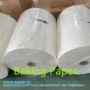 Silicone Coated Parchment Baking Paper Jumbo Roll, Non-Stick Greaseproof