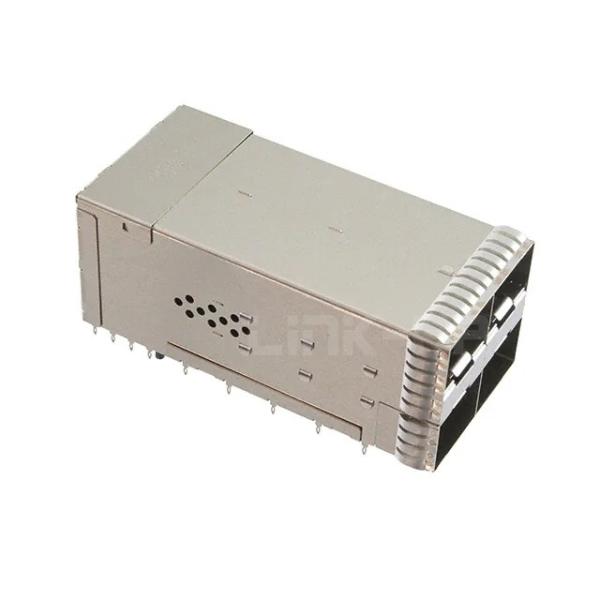 Buy cheap TE 2-2343522-0 zSFP+ Cage Assembly With Integrated Connector 2x2 Port 56 Gb/s from wholesalers