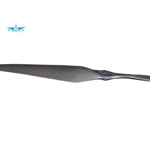 Carbon Fiber 50 Inch Propeller , Ground Adjustable Large Drone Propellers