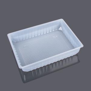 Buy cheap Biodegradable Fresh Keeping Frozen Meal Trays Vacuum Forming from wholesalers