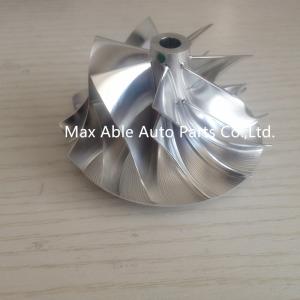 Buy cheap RHF55 48.62/65mm 6+6 blades high performance Turbocharger Billet compressor wheel from wholesalers