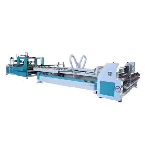 Buy cheap Corrugated Box Folding And Gluing Machine Auto Folder Gluer Machine Electric Driven from wholesalers
