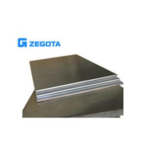 China Ultra Thin Nickel Clad Stainless Steel Sheet High Temperature Resistance on sale