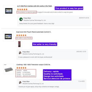 Buy cheap Coolmay 4.3 Inch HMI PLC All In One RS232 RS485 support Modbus RTU protocal Ethernet optional function plc controller Temperature Humidity Programmabl from wholesalers