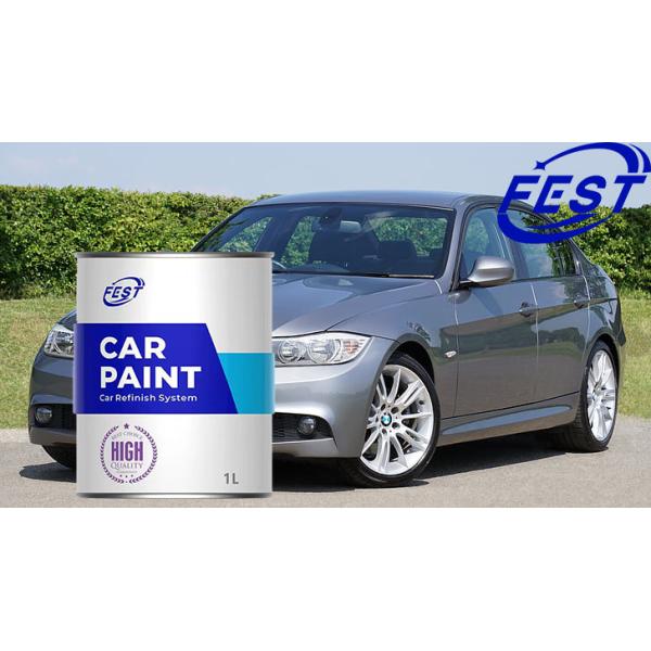 Quality Eco-Friendly Car Paint Suppliers Automotive Paints Refinish Acrylic 1K/2K Silver for sale