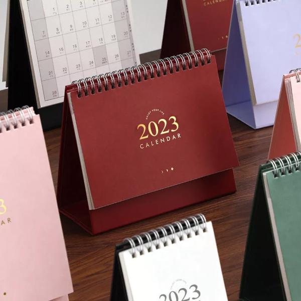 Quality Custom Printing Wholesale Flip Desk Table Calendar 365 Calender 2023 for sale