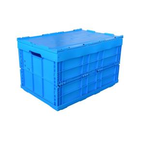 Durable Stackable Reusable Plastic Crate for Storing Vegetables and Fruits PE