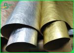 Buy cheap Prewashed / Full Washed Kraft Fabric Paper 0.55mm Gold Silver Rose Gold Color from wholesalers