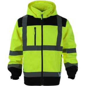 Buy cheap Breathable Reflective Jacket 3xl 4xl Running Cycling Light Road Work Unisex Hi Vis Strips Uniforms from wholesalers