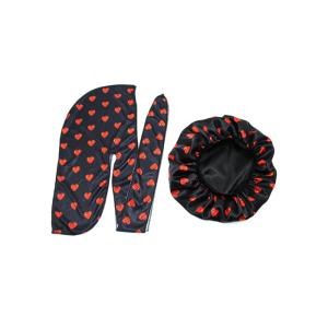 Buy cheap Logo Custom Satin Men Women Designer Bonnet And Durag from wholesalers