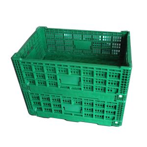 Buy cheap Plastic crates Foldable mesh wall for turnover and storage from wholesalers