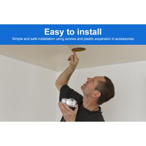 Buy cheap Combination Smoke CO Alarm With Test Button Photoelectric Smoke Alarm Detector from wholesalers