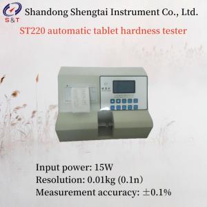 Buy cheap Input Power 15W Automatic Tablet Hardness Tester With Printer from wholesalers