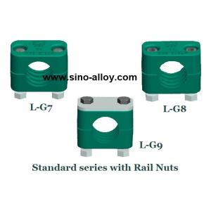 Buy cheap Light duty Rail nut pipe clamps according to DIN 3015-1 installed on mounting rail from wholesalers