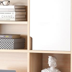 Home Student Study Table Writing Bookcase Bookshelf All-in-One Desk for Simple