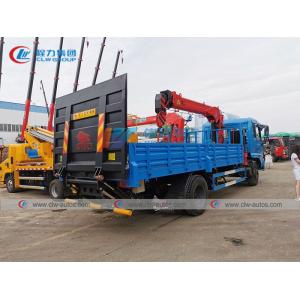 Buy cheap 336HP Dongfeng 4*2 Truck With Straight Telescopic Arm from wholesalers