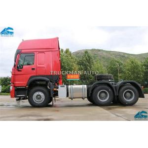 Sinotruk Howo Prime Mover , Prime Mover Trailer 102km/H With Two Bed Cabin