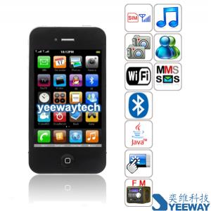 Buy cheap HiPhone X7 Quad Band Single Card Single Standby Dual Cameras WIFI Bluetooth Java 3.5-inch Capacitive Touch Screen Phone With Built-in Battery from wholesalers