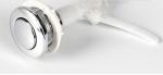Durable Toilet Cistern Single Flush Button Replacement Single Flapper Flush