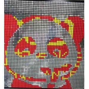 Magnetic Flip Dot Module Enhanced Display with Customizable Layers