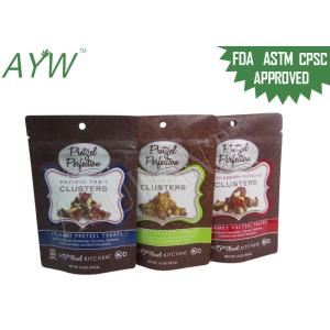 Buy cheap Plastic Food Stand Up k Bags Moisture Resistant , PET Biodegradable Food Packaging Pouches from wholesalers