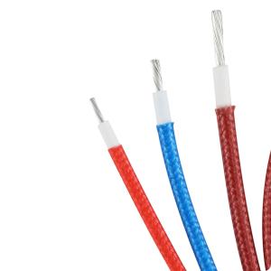 Buy cheap AWG3122 Fiberglass Copper Wires Internal Use Electric Wires High Temp from wholesalers