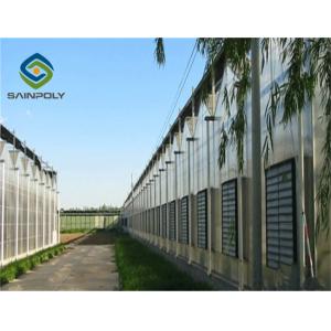 Buy cheap High transmittance 10.8m Polycarbonate Greenhouse For Agriculture Farm from wholesalers